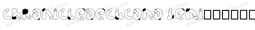 ChronicleDeckCond Semi字体转换